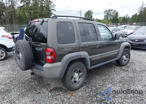 2006 Jeep Liberty Sport из США, поврежденный, VIN 1J4GL48KX6W164231